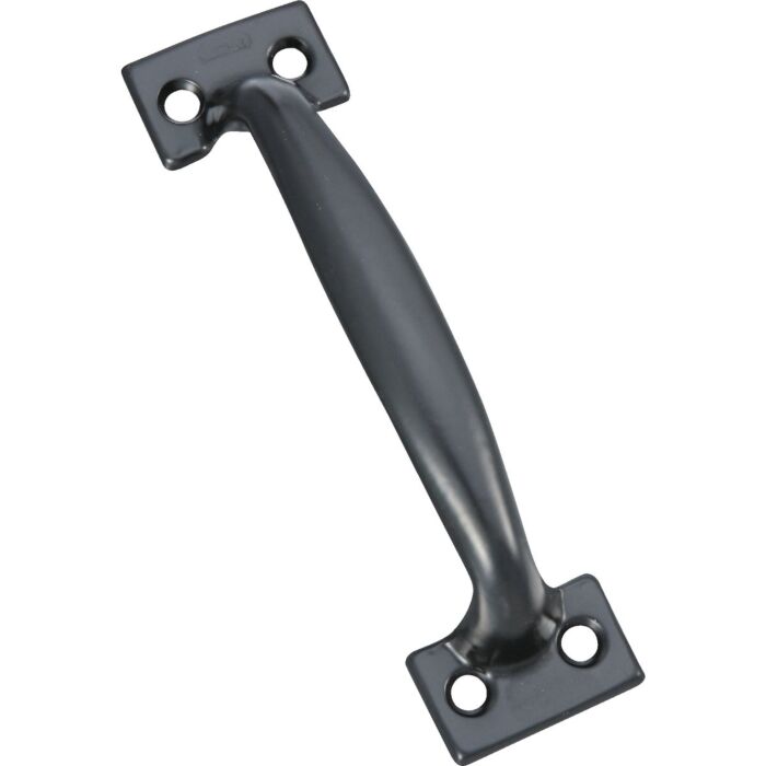National Hardware 6-1/2 In. Black Utility Door Pull