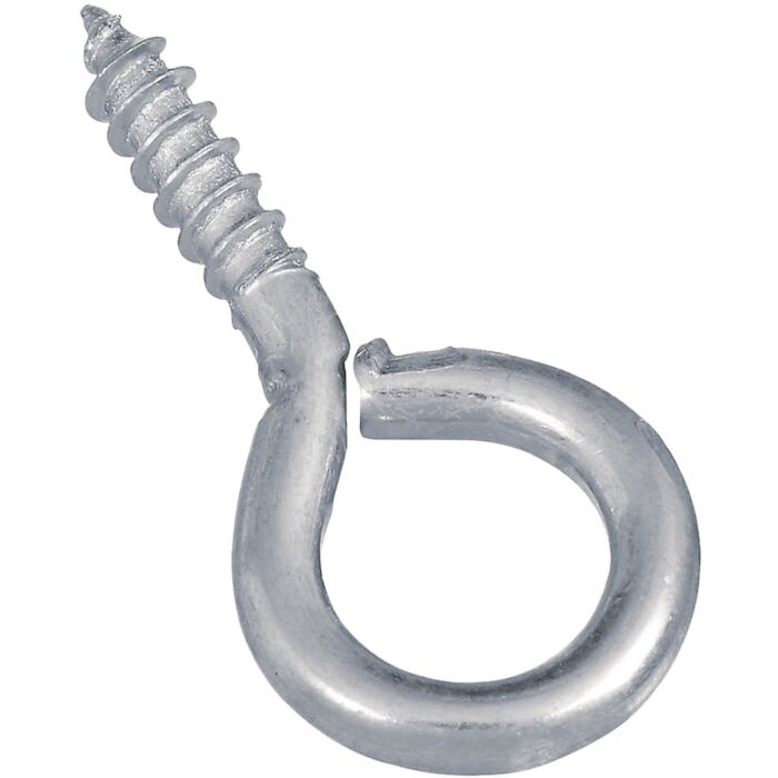 National Hardware Screw Eye (Zinc) .135, #10x 1-3/8