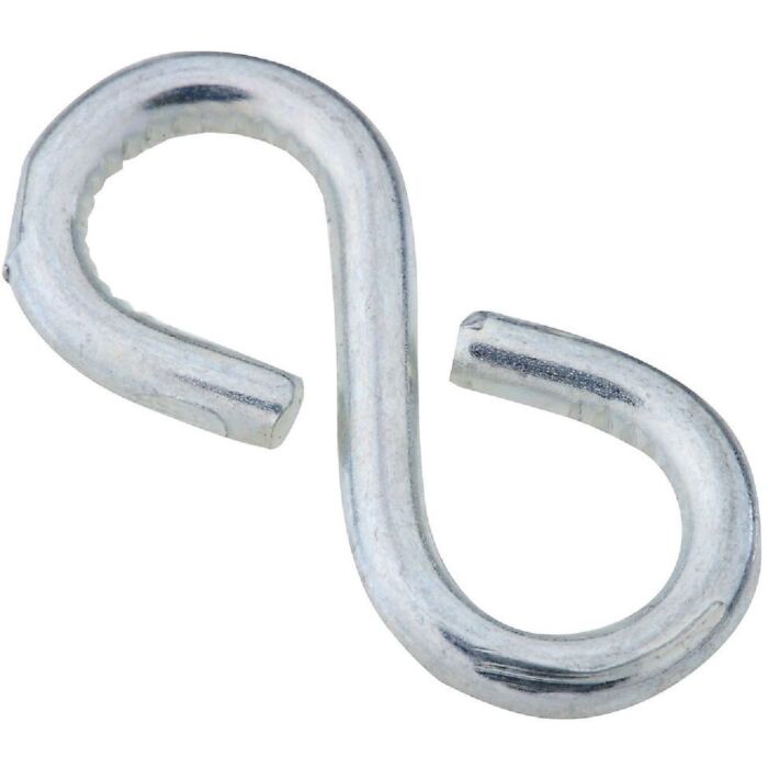 National Hardware Closed S-Hook (Zinc - 6 pk) 1 in.