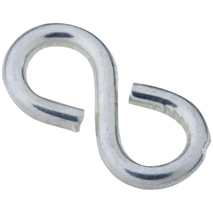 National Hardware Closed S-Hook (Zinc - 8 pk) 7/8 in.