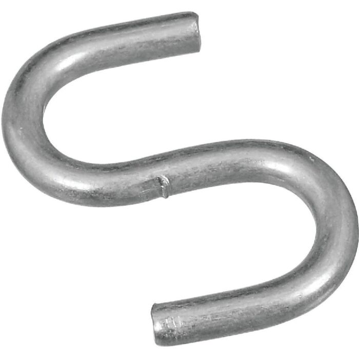 National Hardware 3/4 In. Zinc Heavy Open S Hook (8 Ct.)