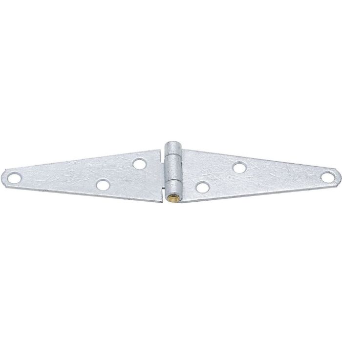 National 1.61 In. x 4 In. Galvanized Heavy-Duty Strap Hinge