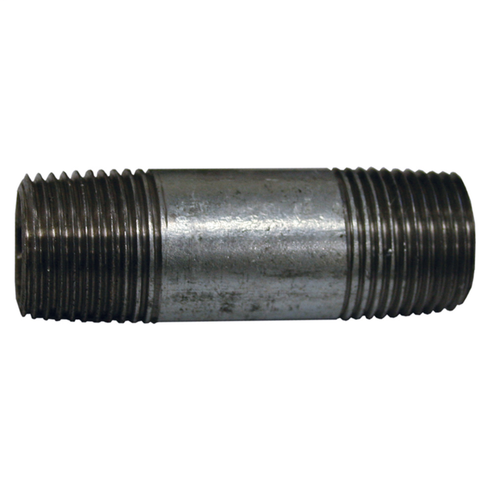 Jones Stephens 1/4" x 10" Pipe Nipple Galvanized