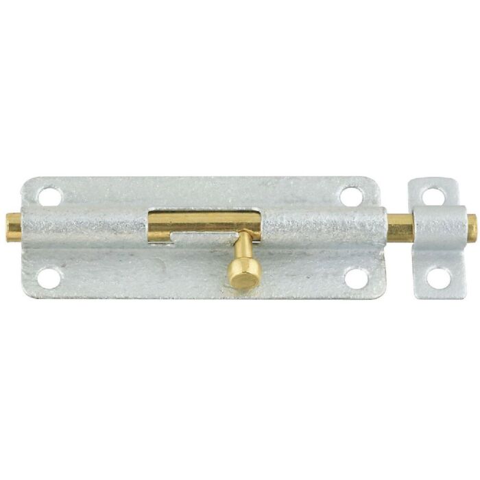 National Hardware 5 In. Galvanized Steel Door Barrel Bolt