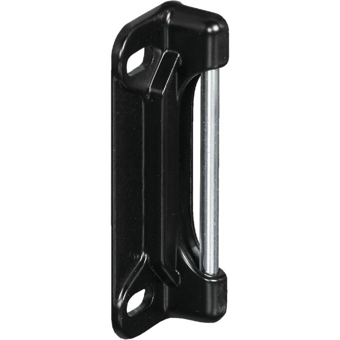 National Hardware Black Screen Door Strike Plate