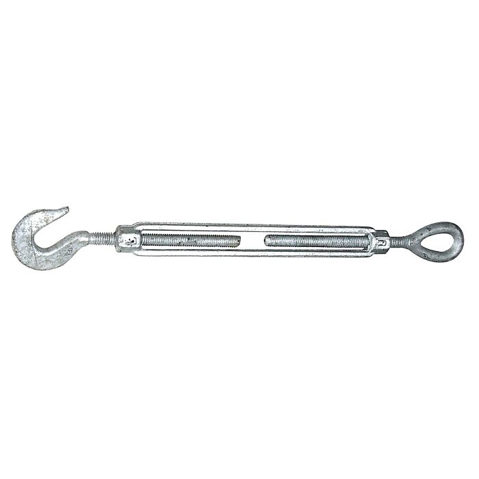 Hook and Eye 1/2 Galvanized Turnbuckle