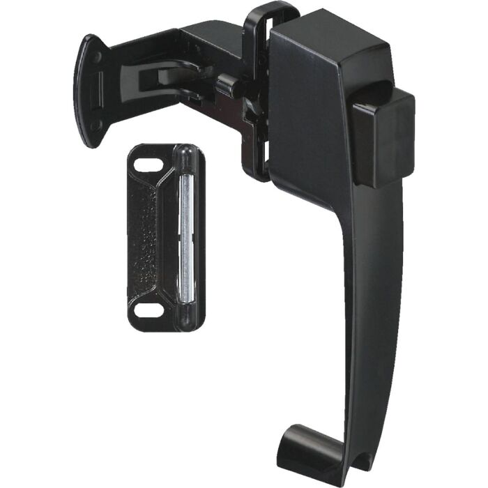 National Hardware Black Push Button Latch
