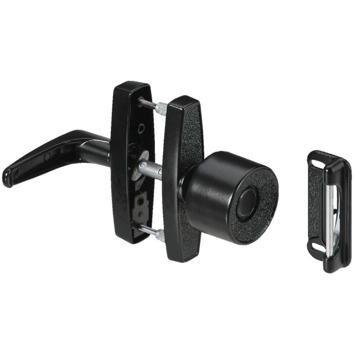 National Hardware Black Knob Latch