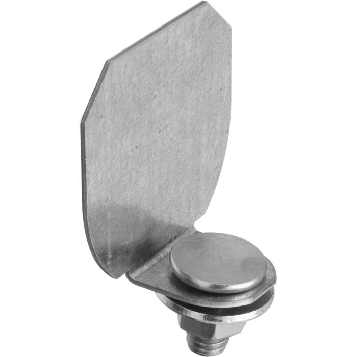 National Hardware Galvanized Round Rail Steel Barn Door Rail