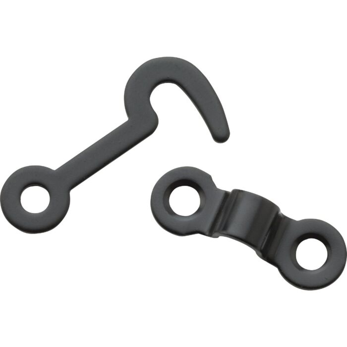 National Hardware Oil Rubbed Bronze Decorative Hook and Staple (2 Count)