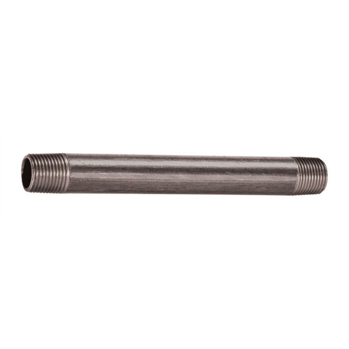2-1/2 in Malleable Iron Black Pipe Nipple