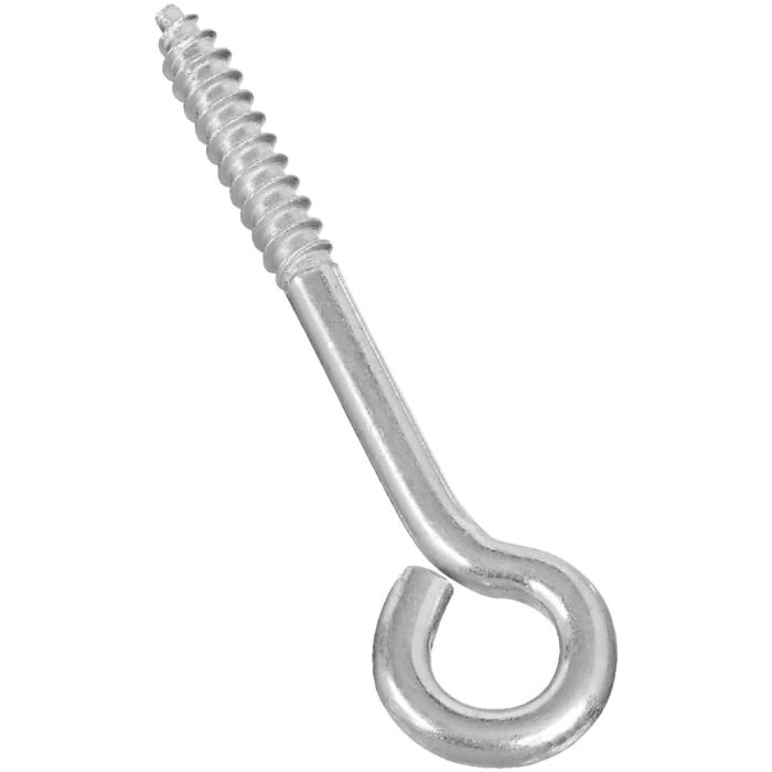 National Hardware 1/4 In. x 3-3/4 In. Zinc Lag Screw Eye