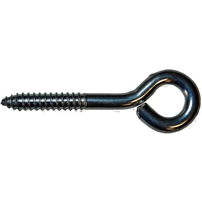 National Hardware Lag Screw Eye (Zinc) 1/4x 3-3/4