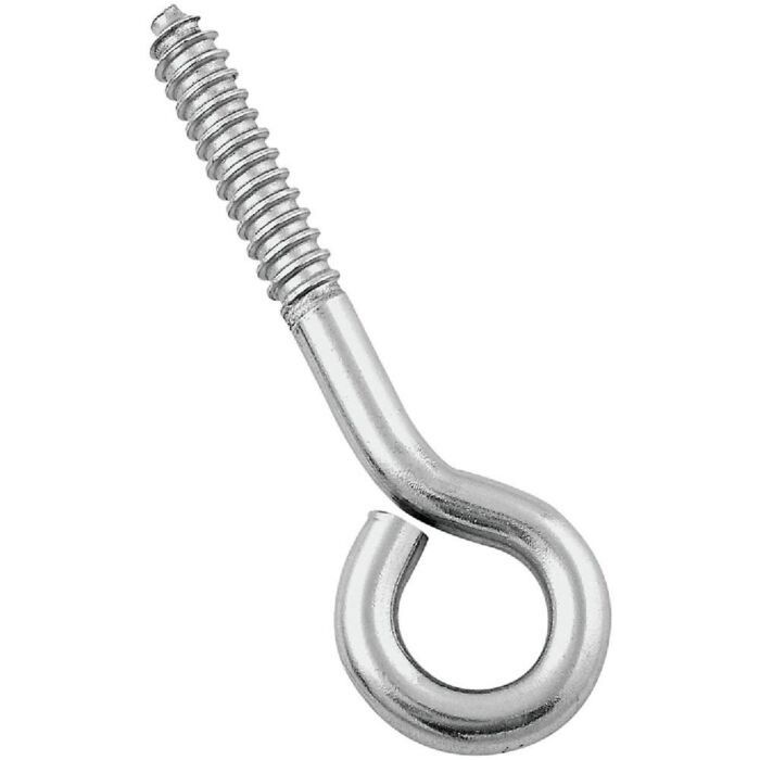 National Hardware Lag Screw Eye (Stainless Steel) 3/8x 4-1/2