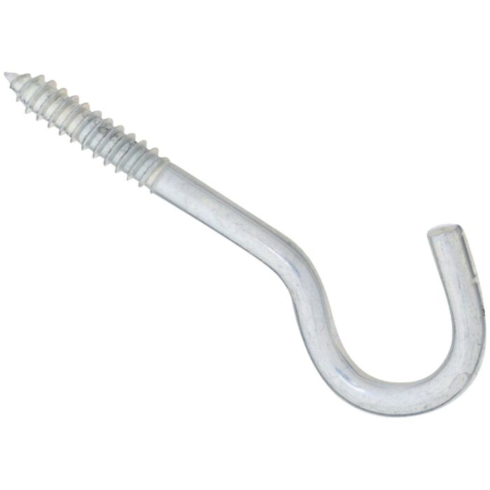 National 5/16 In. x 4-1/2 In. Steel Screw Hook