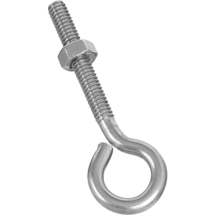 National Hardware 1/4" x 3" Eye Bolt, Stainless Steel