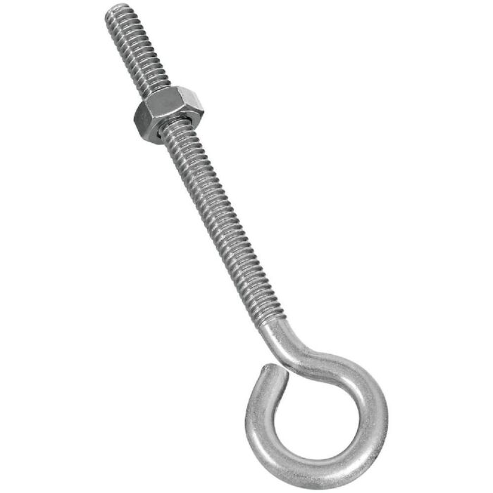 National Hardware 1/4" x 4" Eye Bolt, Stainless Steel