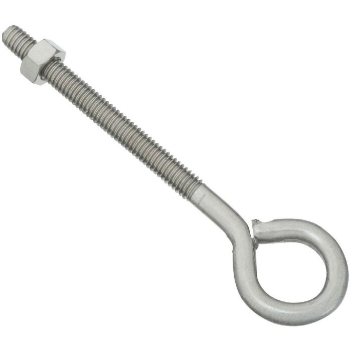 National Hardware 5/16" x 5" Eye Bolt, Stainless Steel