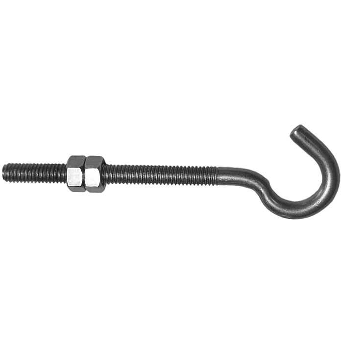 National Hardware 3/8" x 7" Hook Bolt, Zinc