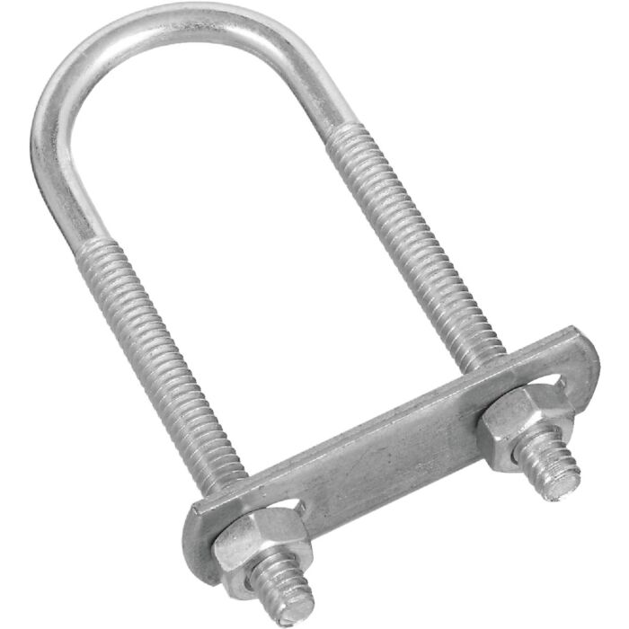 National Hardware U-Bolt (Zinc) 1/4 x 1-1/8 x 3-1/2 in.