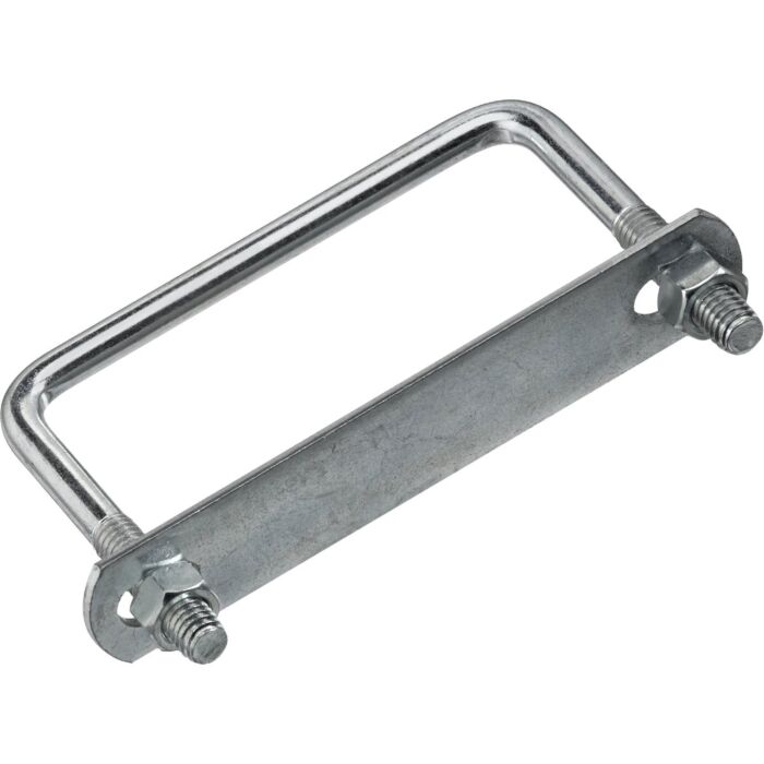 National Hardware Square U-Bolt (Zinc) 3/8 x 4 x 3 in.