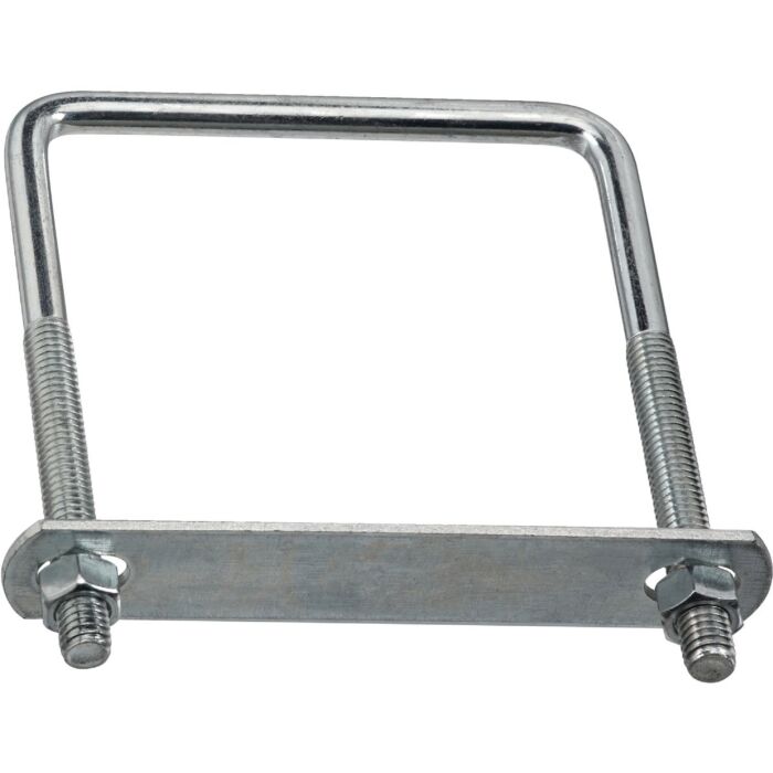 National Hardware Square U-Bolt (Zinc) 3/8 x 4 x 5 in.