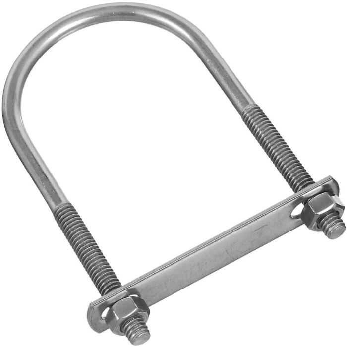 National Hardware U-Bolt (Stainless Steel) 5/16 x 2-1/2 x 5 in.