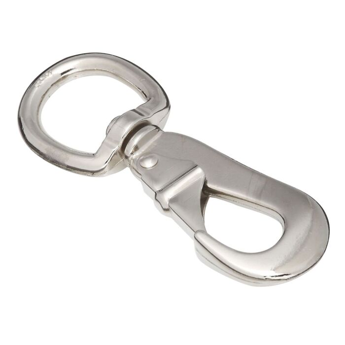 National Hardware Snap Hook, 165 lb Working Load, Zinc, Nickel