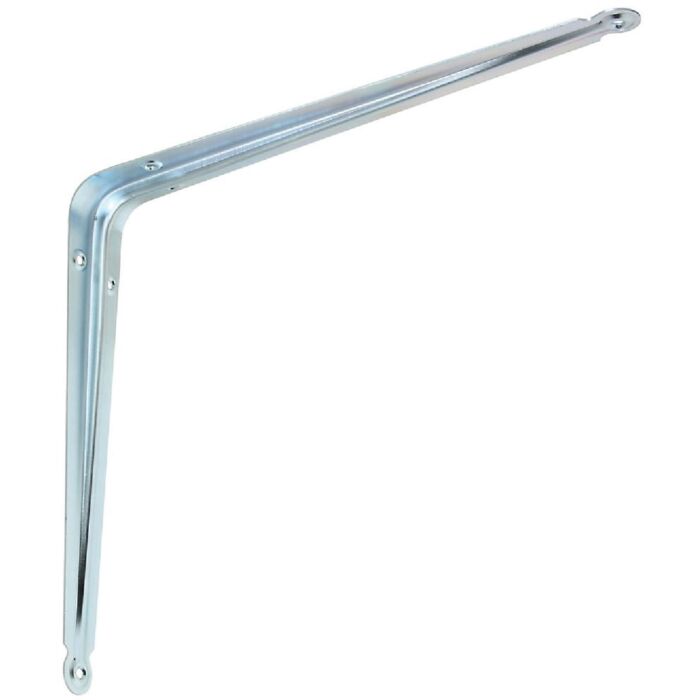 National Hardware 12 In. x 14 In. Zinc-Plated Steel Shelf Bracket