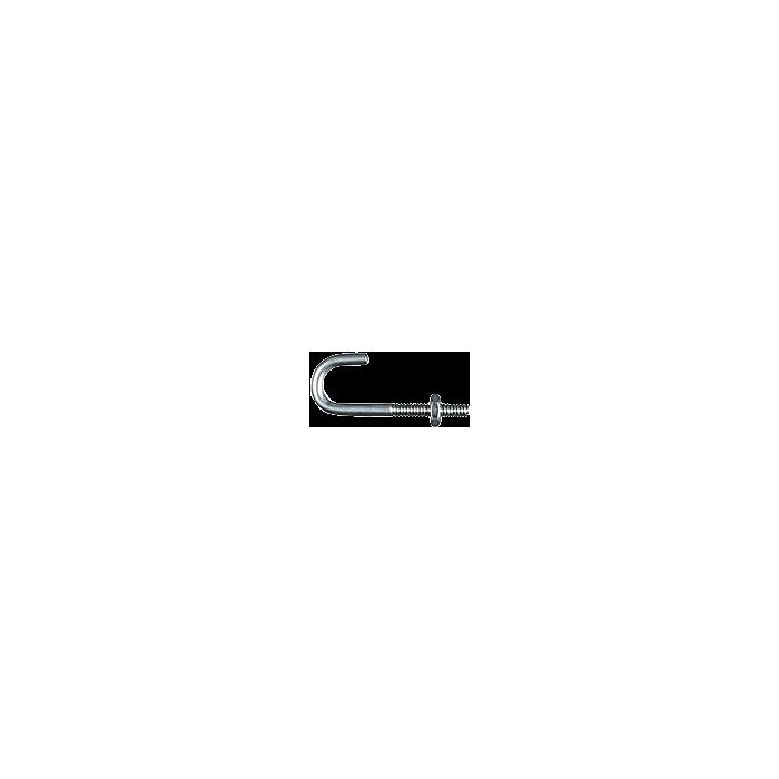 National Hardware 3/16" x 1-7/8" Hook J-Bolt, Zinc
