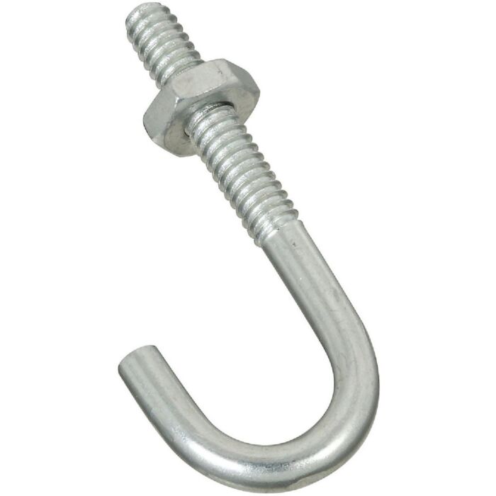 National Hardware Hook J-Bolt (Zinc) 3/16 x 1-7/8 in.