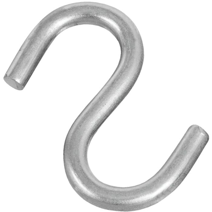 National Hardware Open S-Hook (Stainless Steel) 3 in.