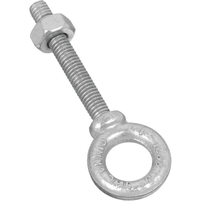 National 3/8 In. x 2-1/2 In. Galvanized Eye Bolt