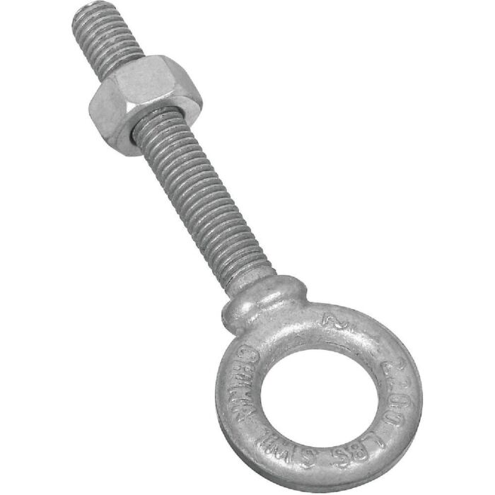 1/2" x 5" Eye Bolt, Galvanized 