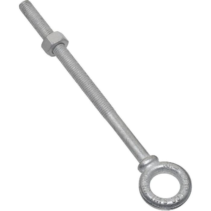 1/2" x 9-7/8" Eye Bolt, Galvanized 