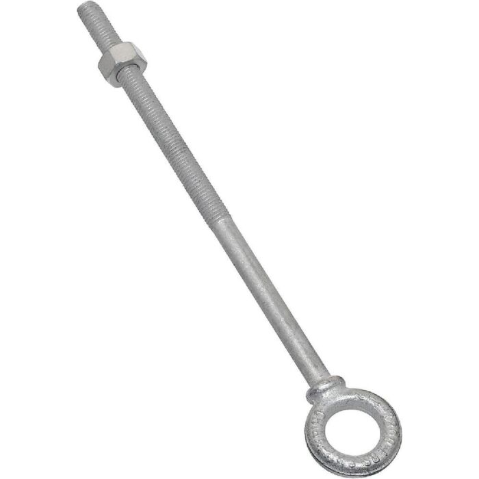 1/2" x 11-7/8" Eye Bolt, Galvanized 