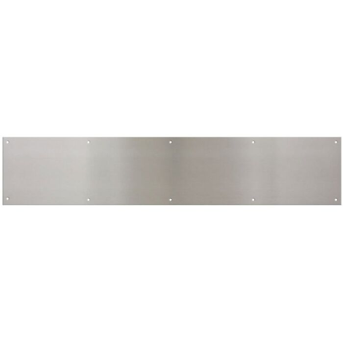 National Hardware 6 In. x 30 In. Satin Nickel Aluminum Kickplate