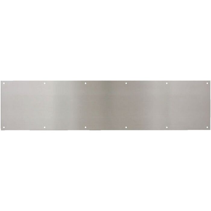 National Hardware 8 In. x 34 In. Satin Nickel Aluminum Kickplate