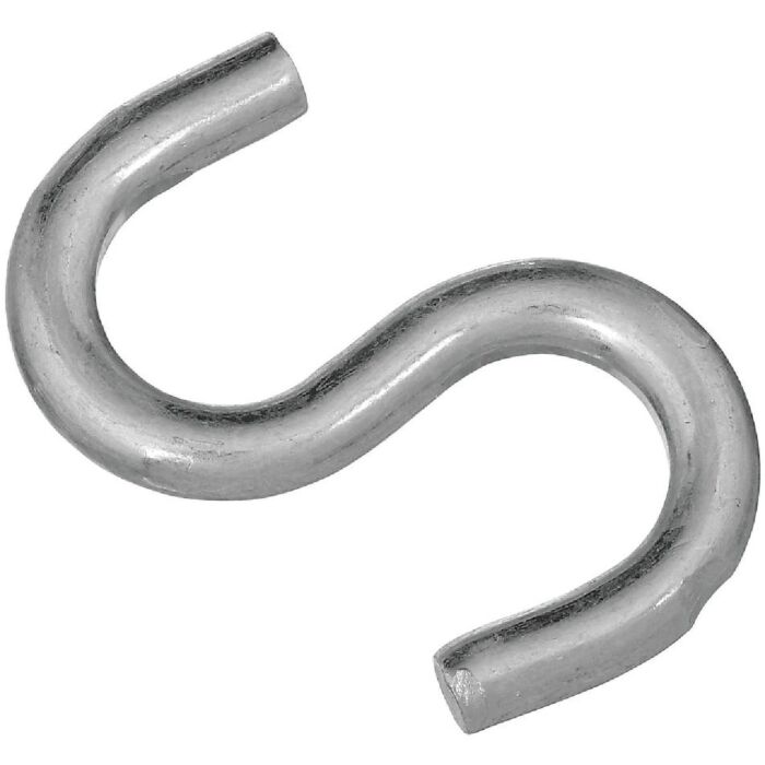 National Hardware Open S-Hook (Zinc) 2-1/2 in.