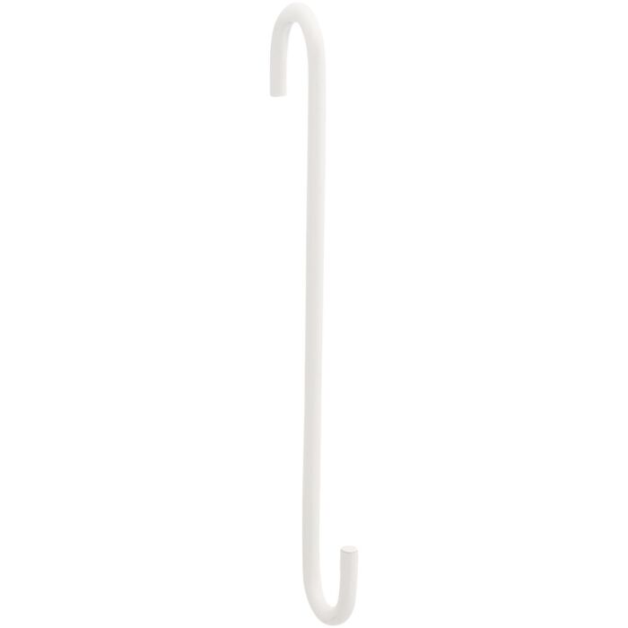 National Hardware 8 In. White Steel Modern Large S-Hook Plant Hanger