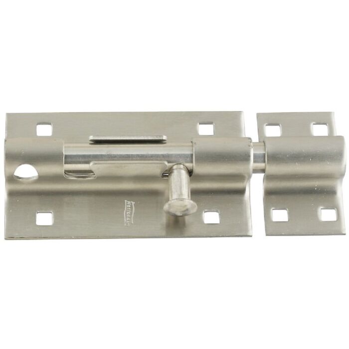National Hardware 5 In. Stainless Steel Door Barrel Bolt