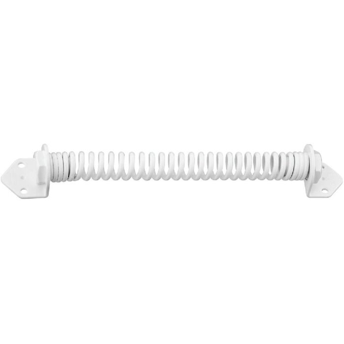 National Hardware 11 In. White Cold Rolled Steel Gate Spring