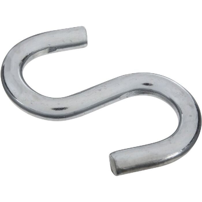 National Hardware Open S-Hook (Zinc) 3-1/2 in.
