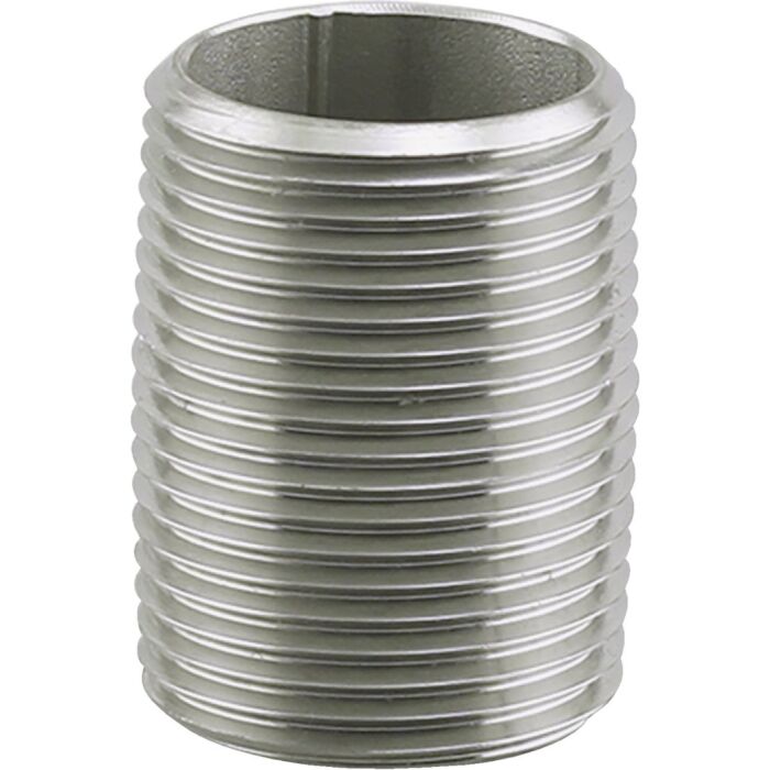 Boshart Industries 3/4" x CLOSE 304 SS NIPPLE