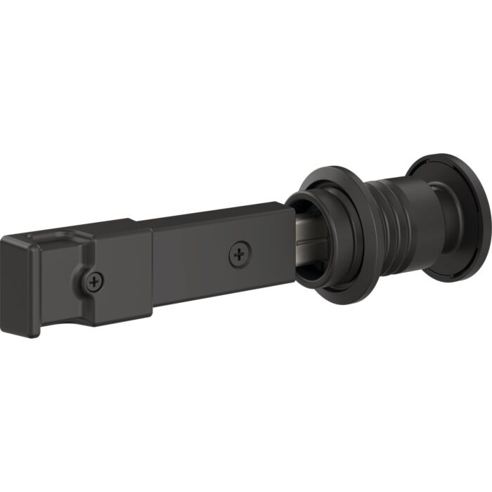 National Hardware Matte Black Barn Door Lock