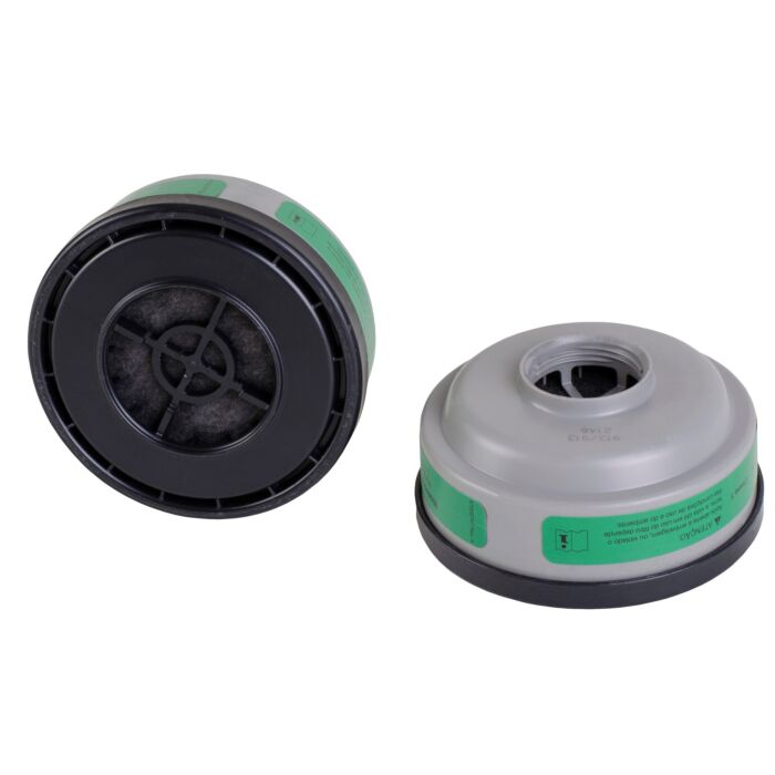 North® by Honeywell N75004L Green Respirator Gas and Vapor Cartridge