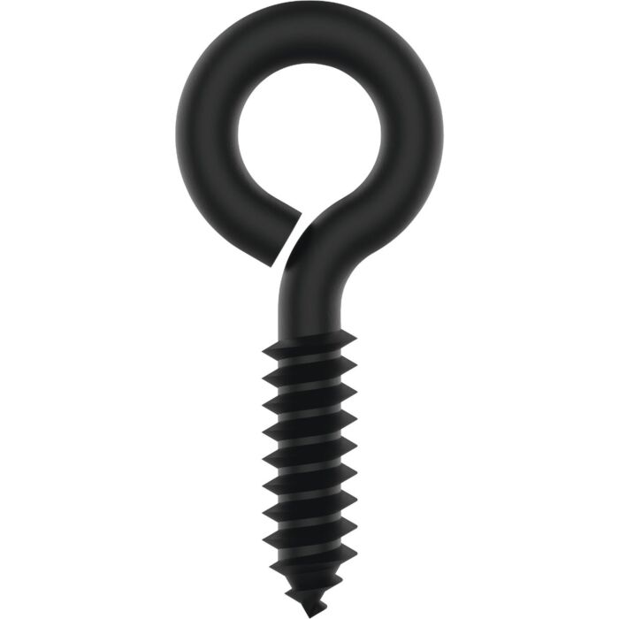 National Hardware Screw Eye (Black) .263, #2x 2-5/8