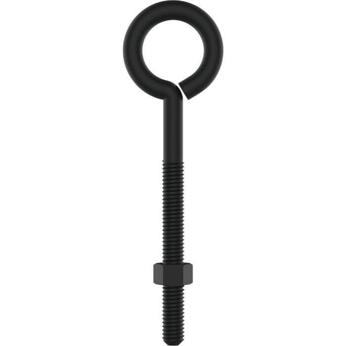 National Hardware 3/8" x 5" Eye Bolt, Black