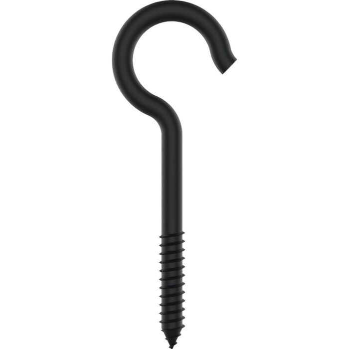 National Hardware Ceiling Hook (Black) .331, #0x 4-15/16
