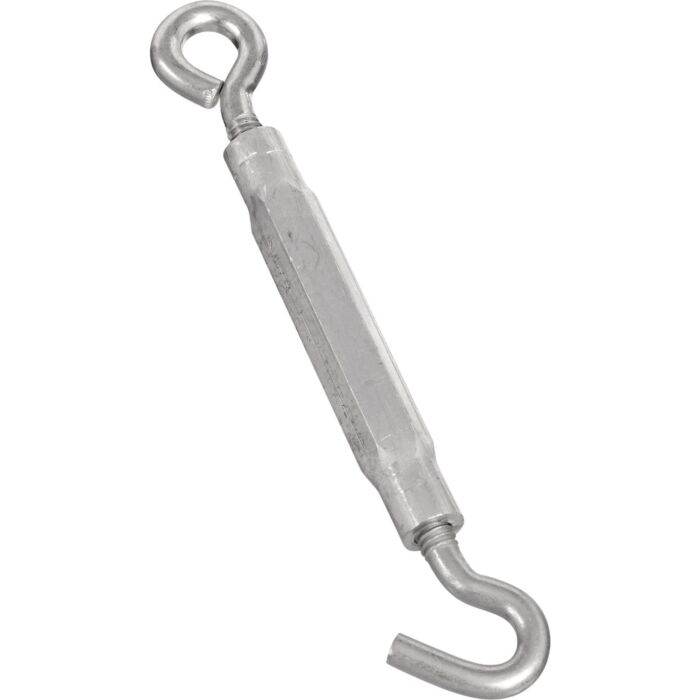 National Hardware 1/4" x 7-1/2" Hook To Eye Turnbuckle, Black